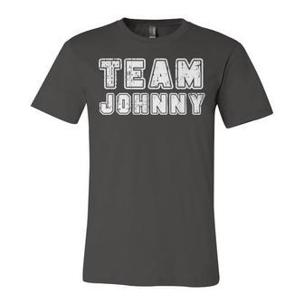 Team Johnny V2 Unisex Jersey Short Sleeve Crewneck Tshirt - Monsterry DE