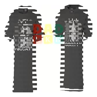 I Tell Dad Jokes Periodically Fathers Day Jersey T-Shirt | Mazezy