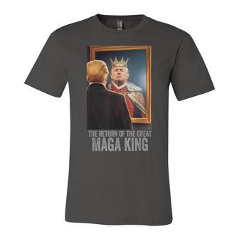 The Return Of The Great Maga King Anti Unisex Jersey Short Sleeve Crewneck Tshirt | Favorety DE