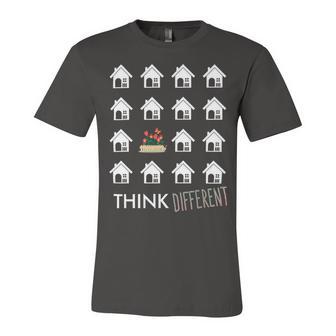 Think Different Build Gardens Not 558 Shirt Unisex Jersey Short Sleeve Crewneck Tshirt | Favorety AU