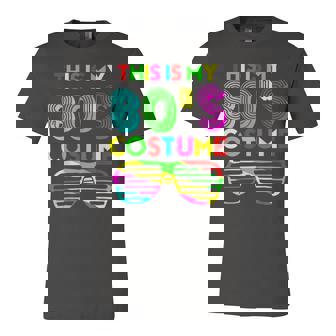 This Is My 80S Costume Funny Halloween 1980S 80S Party Unisex Jersey Short Sleeve Crewneck Tshirt - Seseable