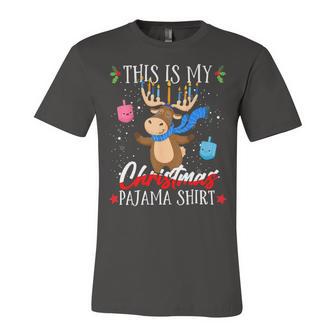 This Is My Christmas Pajama Jewish 545 Shirt Unisex Jersey Short Sleeve Crewneck Tshirt | Favorety CA