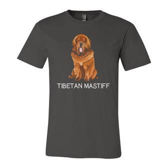 Tibetan Mastiff Crazy Dog Lover Jersey T-Shirt | Mazezy