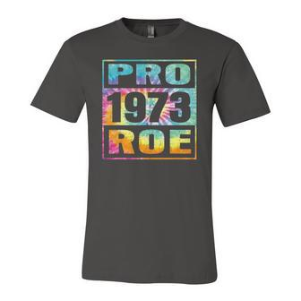 Tie Dye Pro Roe 1973 Pro Choice Rights Jersey T-Shirt | Mazezy