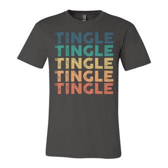 Tingle Name Shirt Tingle Family Name V2 Unisex Jersey Short Sleeve Crewneck Tshirt - Monsterry UK