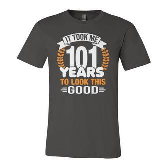 It Took Me 101 Years To Look This Good 101St Birthday Jersey T-Shirt | Mazezy