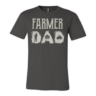 Tractor Dad Farming Father Farm Lover Farmer Daddy V2 Unisex Jersey Short Sleeve Crewneck Tshirt - Seseable