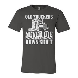 Truck Driver - Funny Big Trucking Trucker Unisex Jersey Short Sleeve Crewneck Tshirt - Seseable