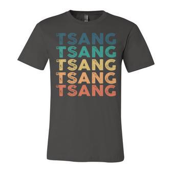 Tsang Name Shirt Tsang Family Name Unisex Jersey Short Sleeve Crewneck Tshirt - Monsterry UK