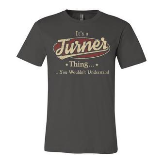 Turner Shirt Personalized Name Gifts T Shirt Name Print T Shirts Shirts With Name Turner Unisex Jersey Short Sleeve Crewneck Tshirt - Seseable