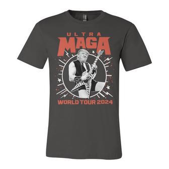 Ultra Maga Trump 2024 Tshirt Heavy Metal World Tour Unisex Jersey Short Sleeve Crewneck Tshirt | Favorety CA