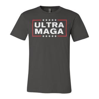 Ultra Maga United State Flag V3 Unisex Jersey Short Sleeve Crewneck Tshirt | Favorety