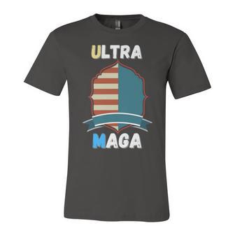 Ultra Mega Great Quote To Support Trump Unisex Jersey Short Sleeve Crewneck Tshirt | Favorety DE