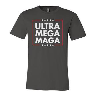 Ultra Mega Maga Trump Liberal Supporter Republican Jersey T-Shirt | Mazezy