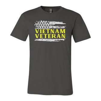 Usa Pride Patriotic Soldier Vietnam Veteran Jersey T-Shirt | Mazezy