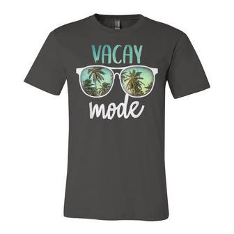 Vacay Mode Cute Vacation Summer Cruise Getaway Unisex Jersey Short Sleeve Crewneck Tshirt | Favorety