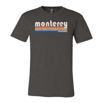 Vintage 70S 80S Style Monterey Ca Jersey T-Shirt | Mazezy