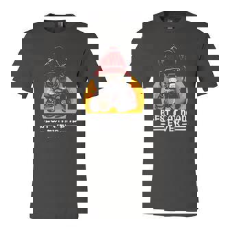 Vintage Best Cat Father Dad Ever Cat Daddy Fathers Day Jersey T-Shirt | Mazezy