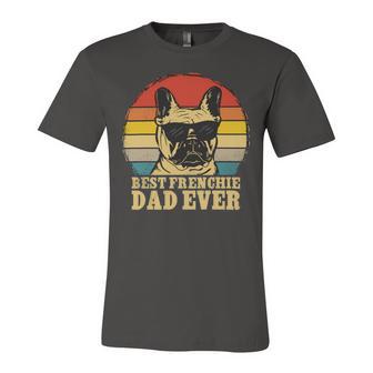 Vintage Best Frenchie Dad Ever Fathers Day 90 Shirt Unisex Jersey Short Sleeve Crewneck Tshirt | Favorety DE