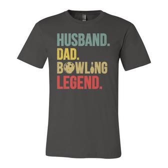Vintage Bowling Tee For Bowling Lover Husband Dad Jersey T-Shirt | Mazezy