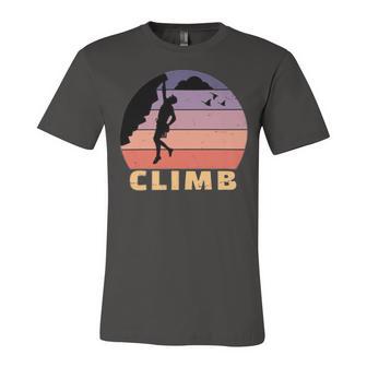 Vintage Retro Rock Climber 174 Shirt Unisex Jersey Short Sleeve Crewneck Tshirt | Favorety CA