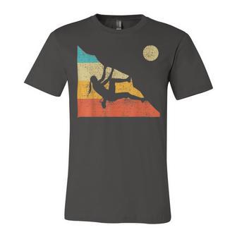 Vintage Retro Rock Climber 178 Shirt Unisex Jersey Short Sleeve Crewneck Tshirt | Favorety CA