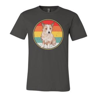 Vintage Retro Sunset Portuguese Podengo Pequeno Dog Jersey T-Shirt | Mazezy