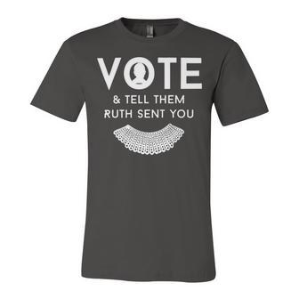 Vote And Tell Them Ruth Sent You 31 Shirt Unisex Jersey Short Sleeve Crewneck Tshirt | Favorety DE