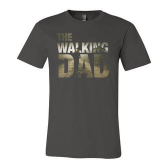 The Walking Dad Fathers Jersey T-Shirt | Mazezy