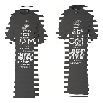 Whited Name Gift Keep Calm And Let Whited Handle It Unisex Jersey Short Sleeve Crewneck Tshirt - Seseable