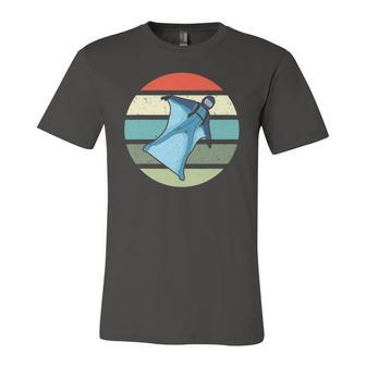 Wingsuit Flying Star Vintage Retro Jersey T-Shirt | Mazezy