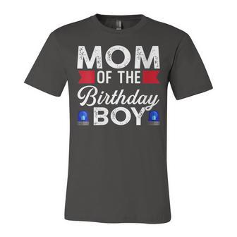 Womens Mom Of The Birthday Boy Birthday Boy Unisex Jersey Short Sleeve Crewneck Tshirt - Seseable