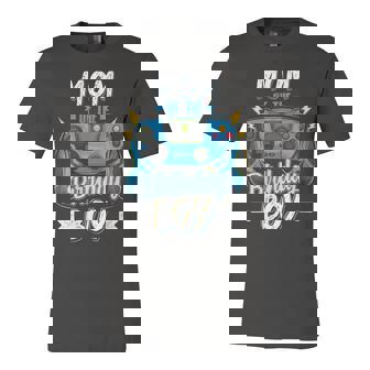Womens Mom Of The Birthday Boy Matching Family Video Gamer Party Unisex Jersey Short Sleeve Crewneck Tshirt - Seseable