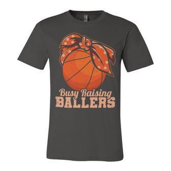 Womens Vintage Busy Raising Ballers Basketball Player Mother 92 Basketball Unisex Jersey Short Sleeve Crewneck Tshirt - Seseable