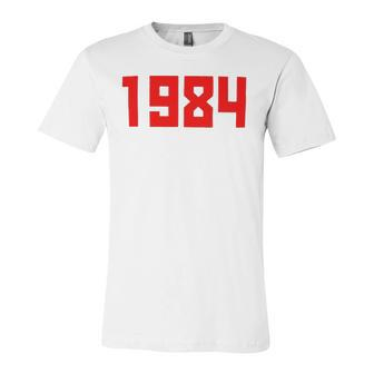 1984 Fashion Year Of Birth 38Th Birthday Jersey T-Shirt | Mazezy