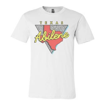 Abilene Texas Retro Triangle Tx City Jersey T-Shirt | Mazezy