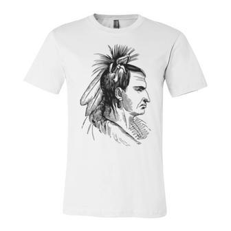 American Native Indian Graphics Unisex Jersey Short Sleeve Crewneck Tshirt | Favorety DE