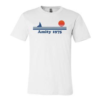 Amity Island Bait And Tackle Retro Fishing Jersey T-Shirt | Mazezy CA