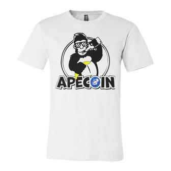 Apecoin Funny Unisex Jersey Short Sleeve Crewneck Tshirt | Favorety DE