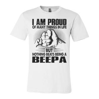 Beepa Grandpa Gift Nothing Beats Being A Beepa Unisex Jersey Short Sleeve Crewneck Tshirt - Seseable