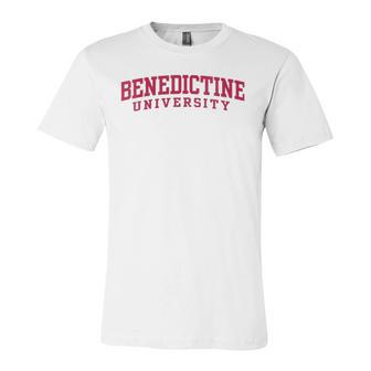Benedictine University Athletic Teacher Student Jersey T-Shirt | Mazezy