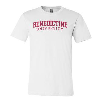 Benedictine University Teacher Student Jersey T-Shirt | Mazezy