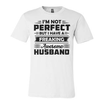 Best Husband Gift For Wife Unisex Jersey Short Sleeve Crewneck Tshirt | Favorety DE