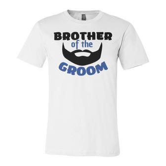 Brother Of The Groom Great Gift For The Brother Of The Awesome Groom Unisex Jersey Short Sleeve Crewneck Tshirt | Favorety