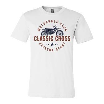 Classic Motor Cross Club Unisex Jersey Short Sleeve Crewneck Tshirt | Favorety