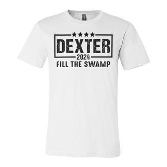 Dexter 2024 Fill The Swamp Unisex Jersey Short Sleeve Crewneck Tshirt - Monsterry DE