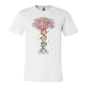 Dna Tree Life Funny Unisex Jersey Short Sleeve Crewneck Tshirt | Favorety AU