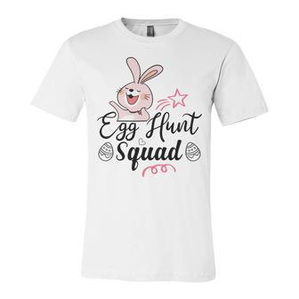 Egg Hunt Squad Unisex Jersey Short Sleeve Crewneck Tshirt | Favorety UK