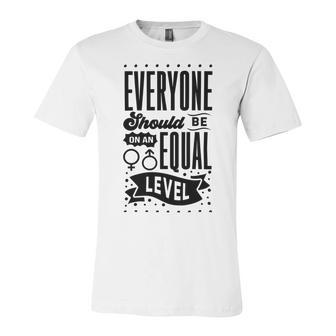 Equality Unisex Jersey Short Sleeve Crewneck Tshirt | Favorety