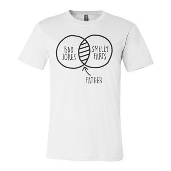 For Fathers Day Tee Father Mix Of Bad Jokes Jersey T-Shirt | Mazezy